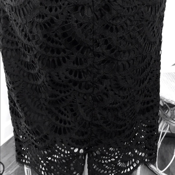 Lilly Pulitzer NWT Kenna Halter Dress Onyx Scalloped Fan Lace Size 0 - Picture 7 of 14